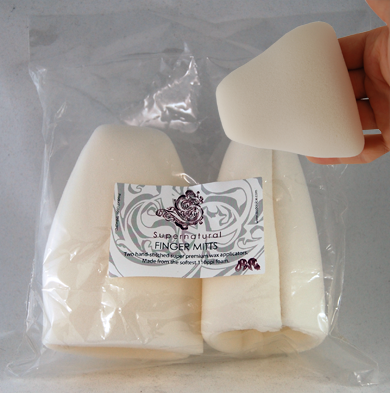 Supernatural Finger Mitt Wax Applicator x2 Mitts (Twin Pack)
